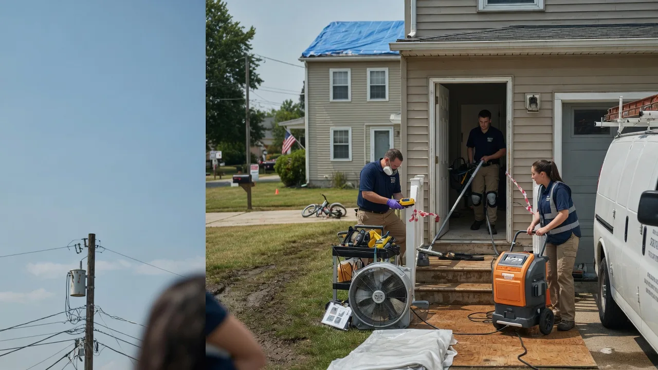 Water Damage Repair in La Cygne, KS near me